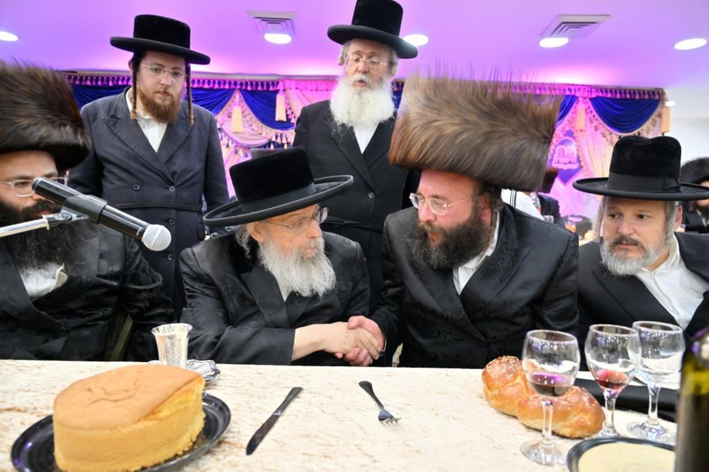 מעמד הכנסת ספר תורה לישיבת 'חיי תורה'