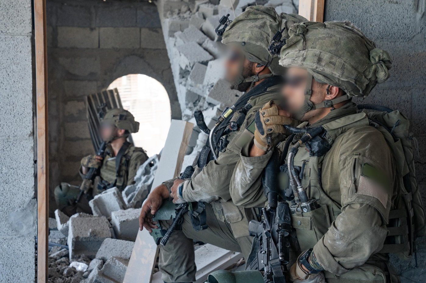 לוחמי צה"ל בחאן יונס