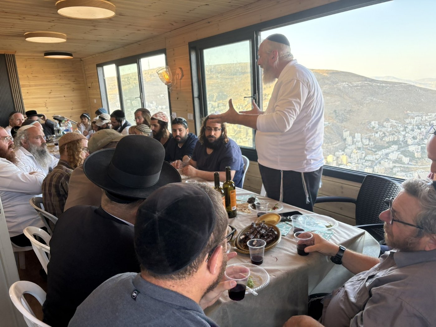 חנוכת בית הכנסת במצפה יוסף