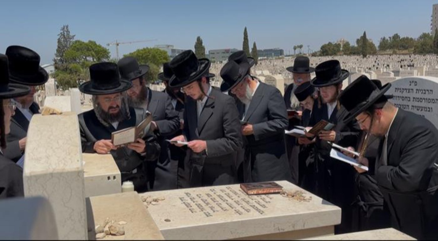 גאב"ד קהילת חיי נפש פוקד את הציון הק'