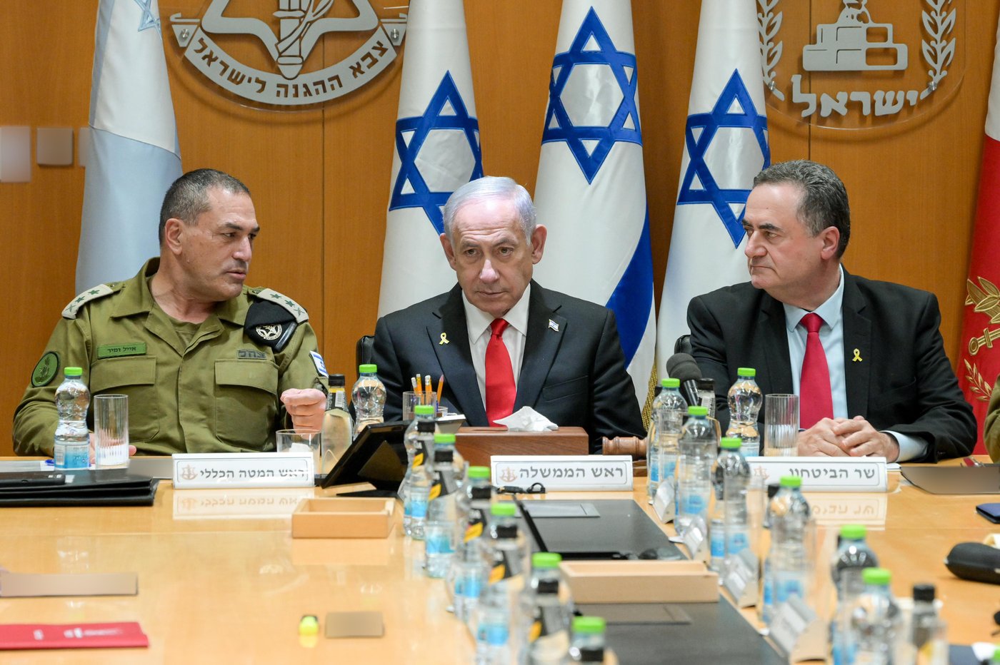 נתניהו, כ"ץ והרמטכ"ל עם פורום מטכ"ל