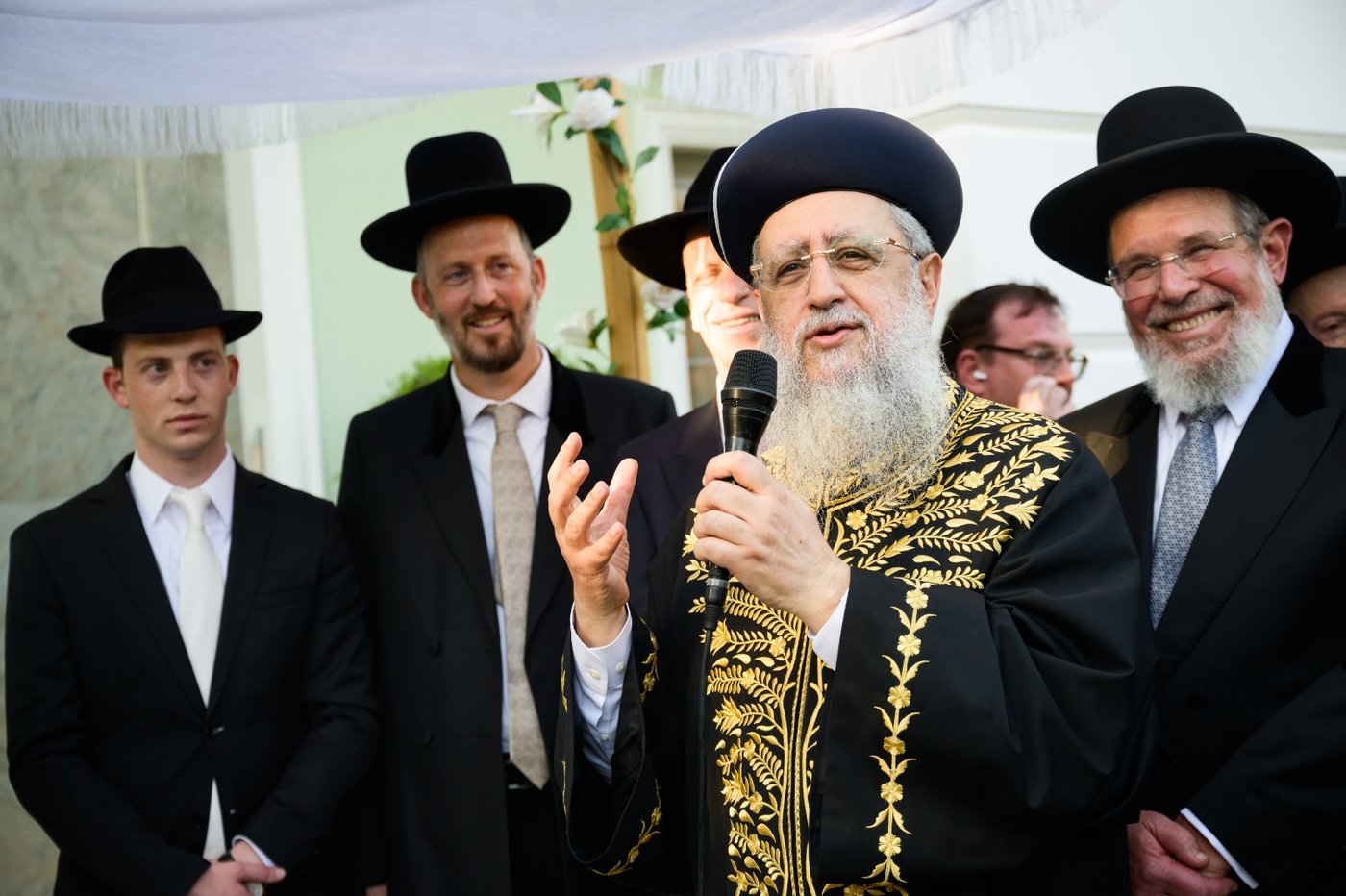 שמחת נישואי בן הרב אשר ויזל