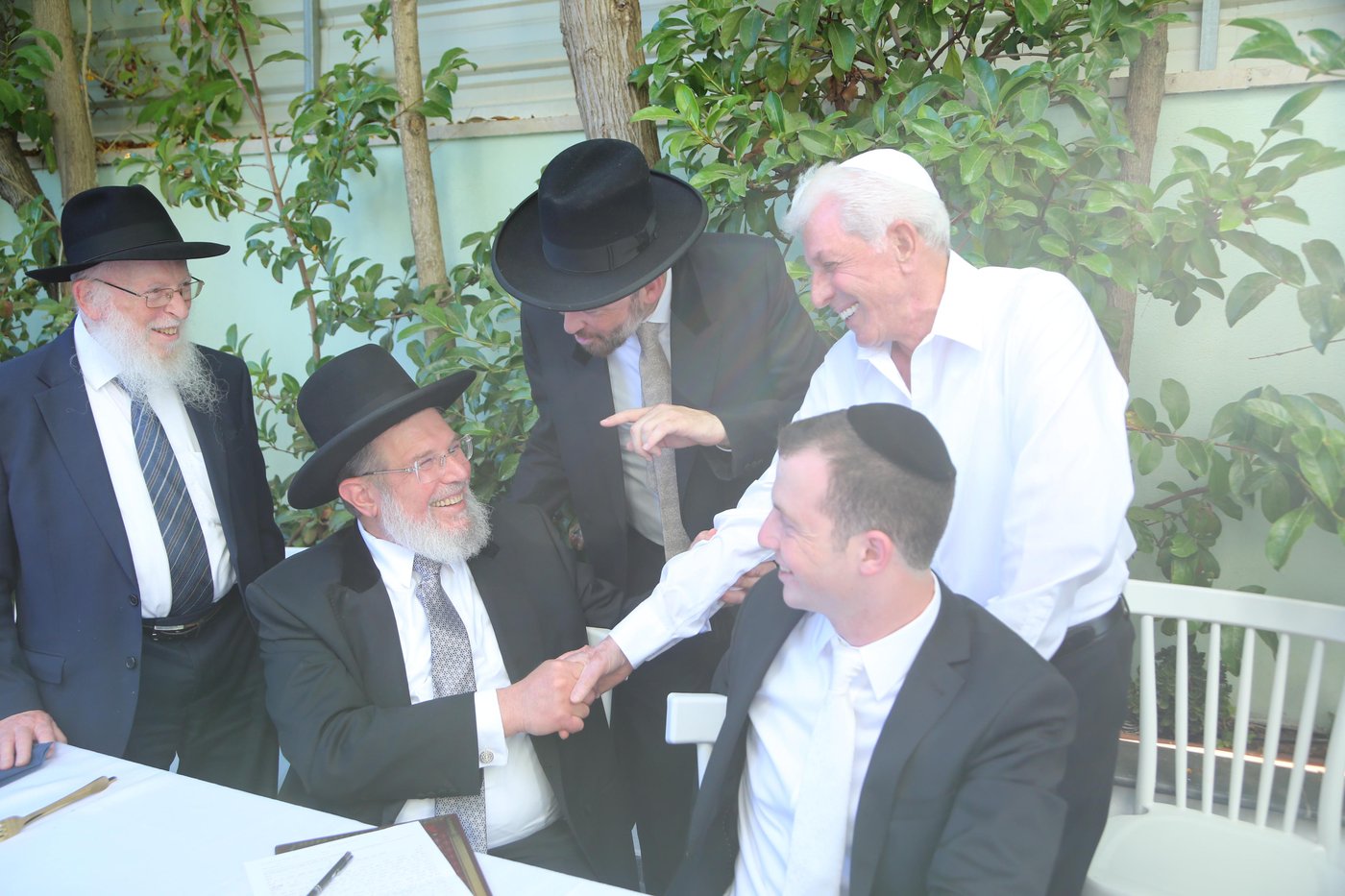 שמחת נישואי בן הרב אשר ויזל
