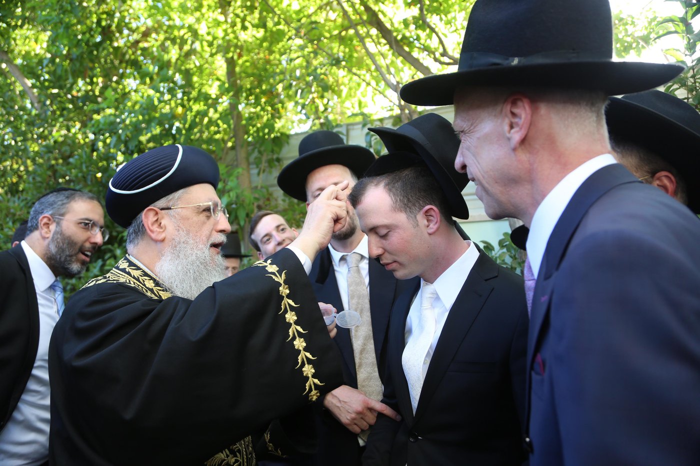 שמחת נישואי בן הרב אשר ויזל