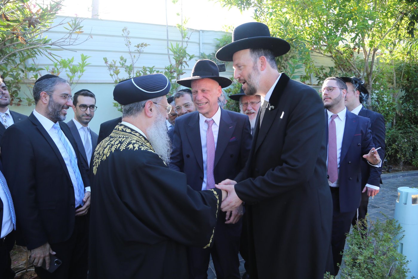 שמחת נישואי בן הרב אשר ויזל