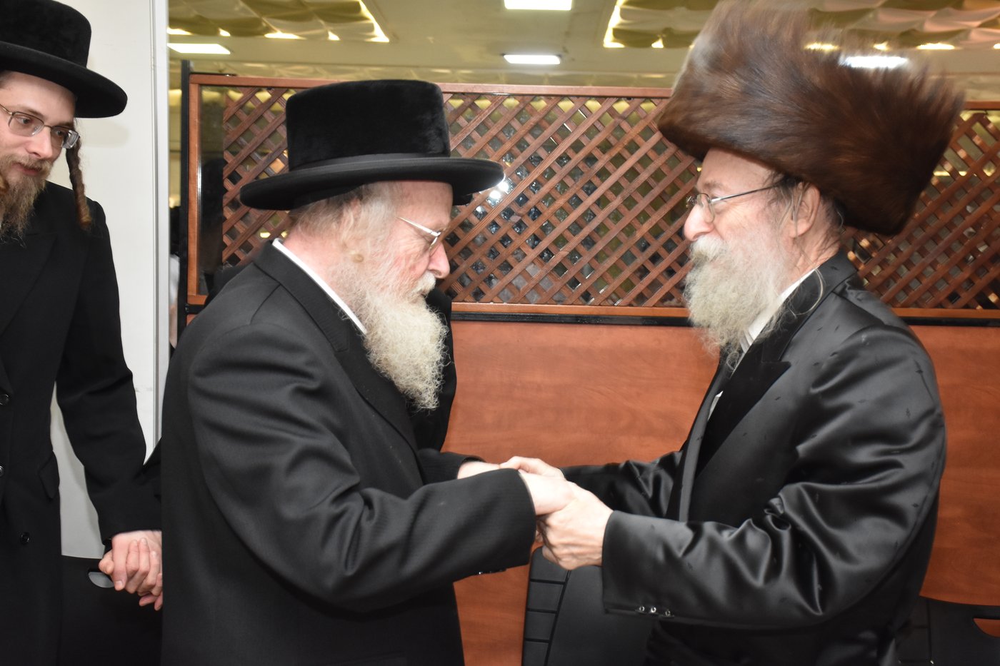 שמחת השבע ברכות לבן גאב"ד זוועהיל, ונכד הגה"צ רבי חיים צבי שפירא