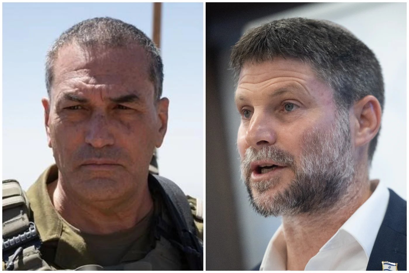 השר סמוטריץ' והרמטכ"ל זמיר