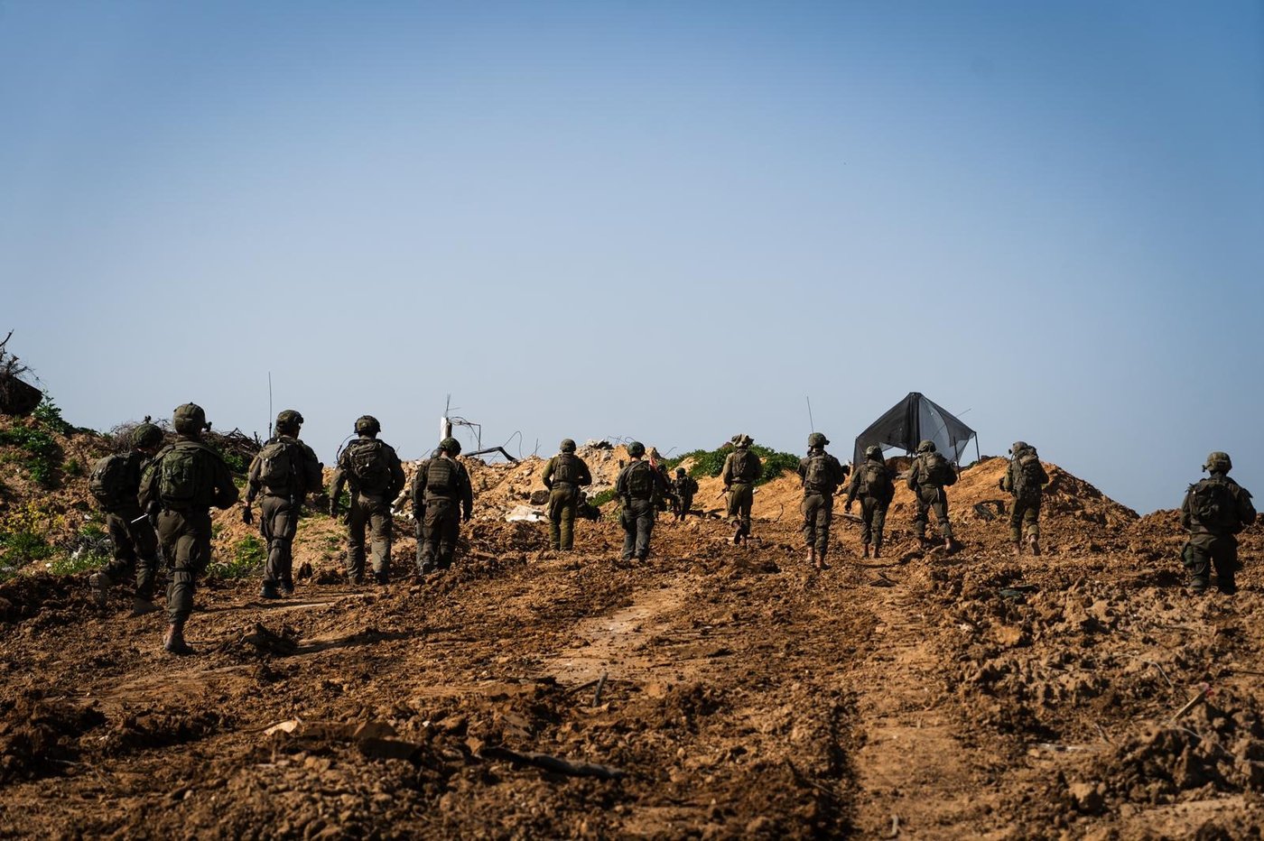לוחמי נצח יהודה בפשיטה על בית חאנון בצפון רצועת עזה, בשנה שעברה