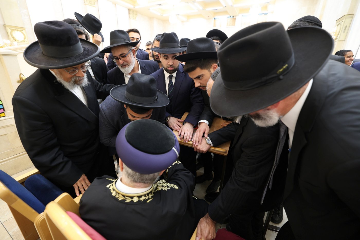 הראשל"צ הגר"י יוסף בביקור בראש העין