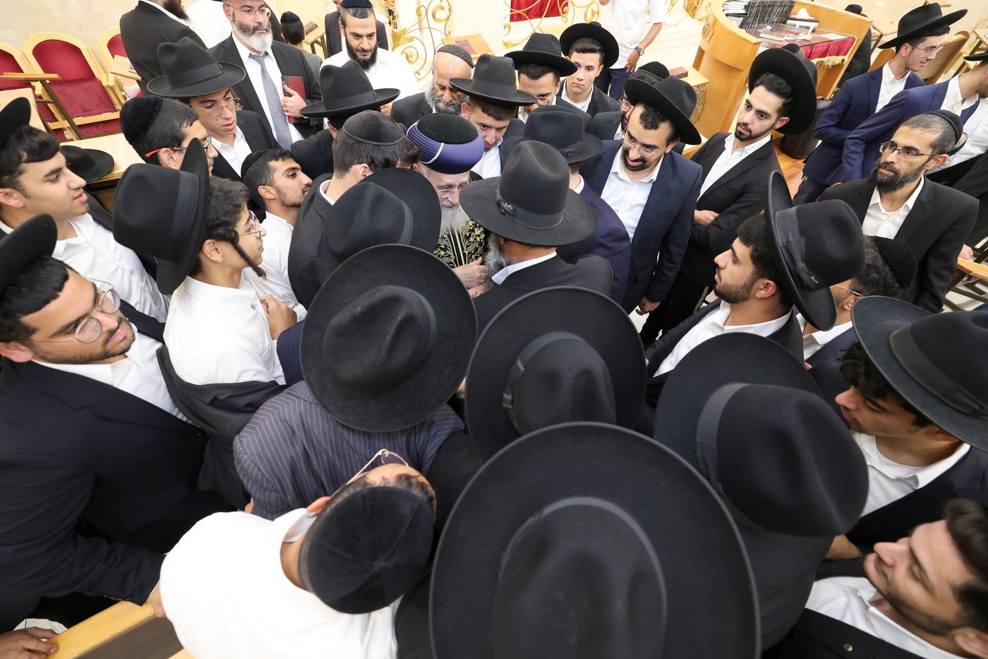 הראשל"צ הגר"י יוסף בביקור בראש העין