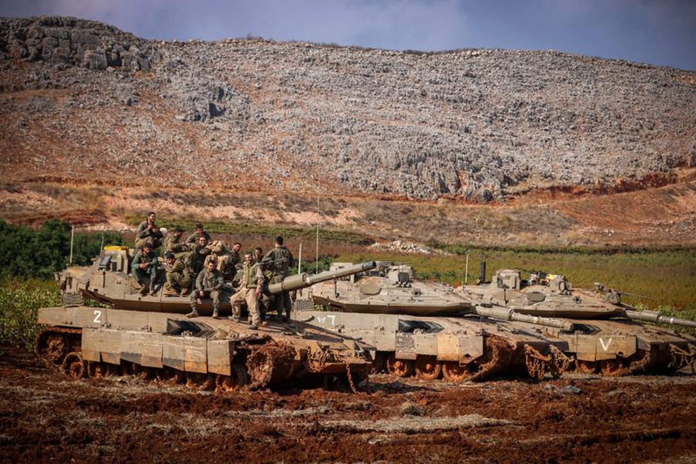 לוחמי צה"ל סמוך לגבול עם לבנון