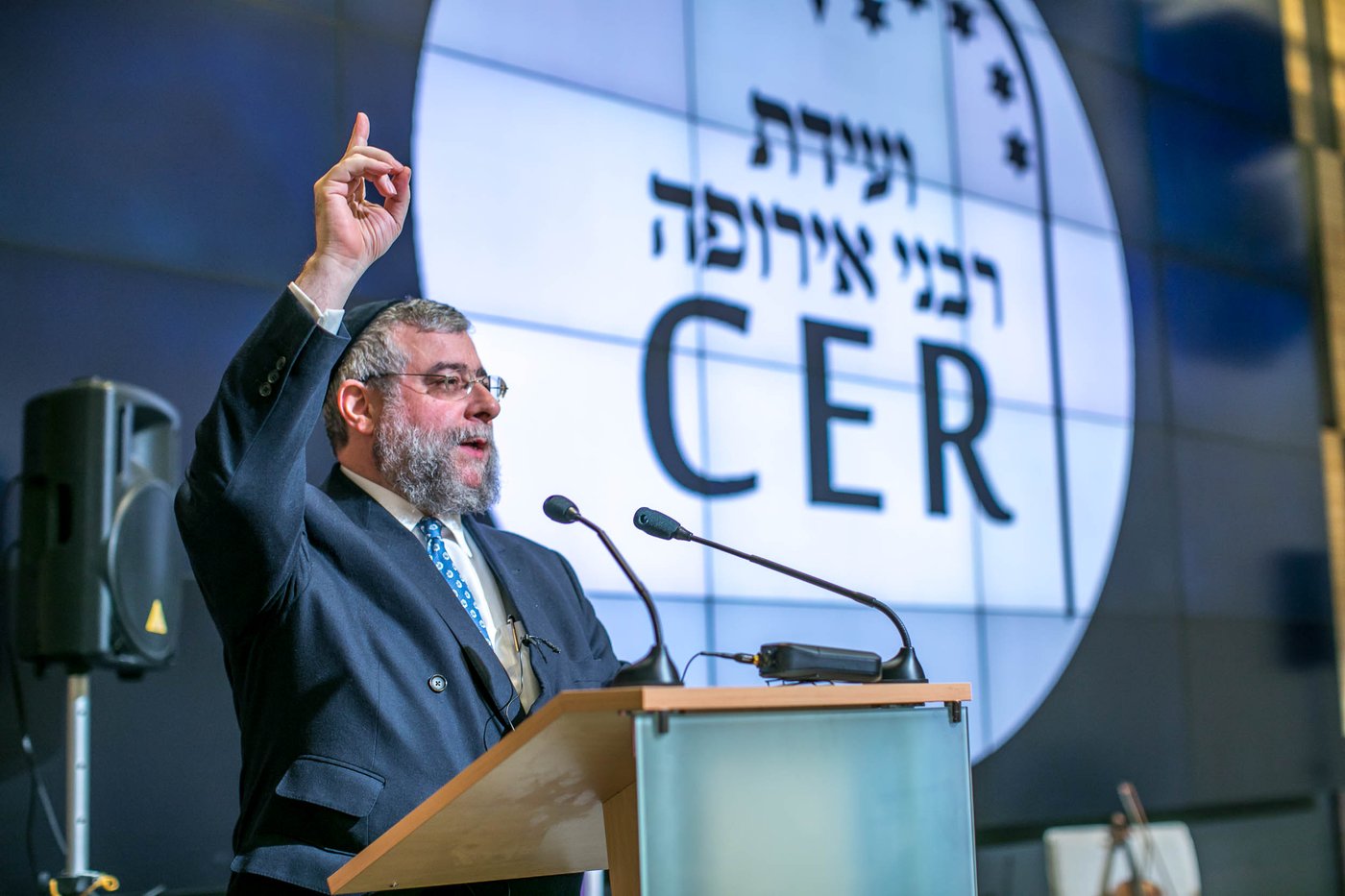 הגר"פ גולדשמידט בכינוס הועידה | ארכיון
