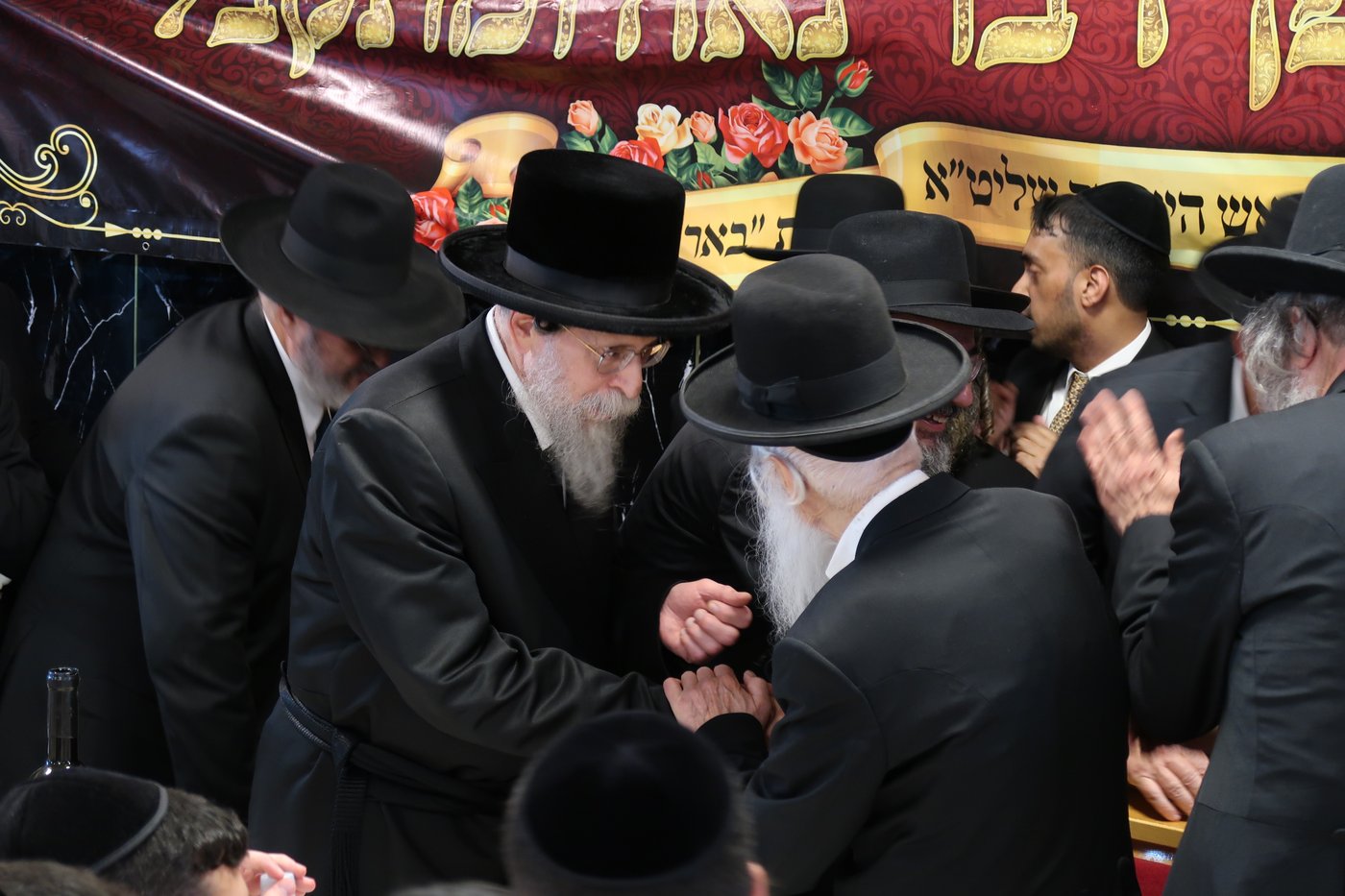 שמחת השבע ברכות בירושלים לבן הגאון הרב חנוך כהן