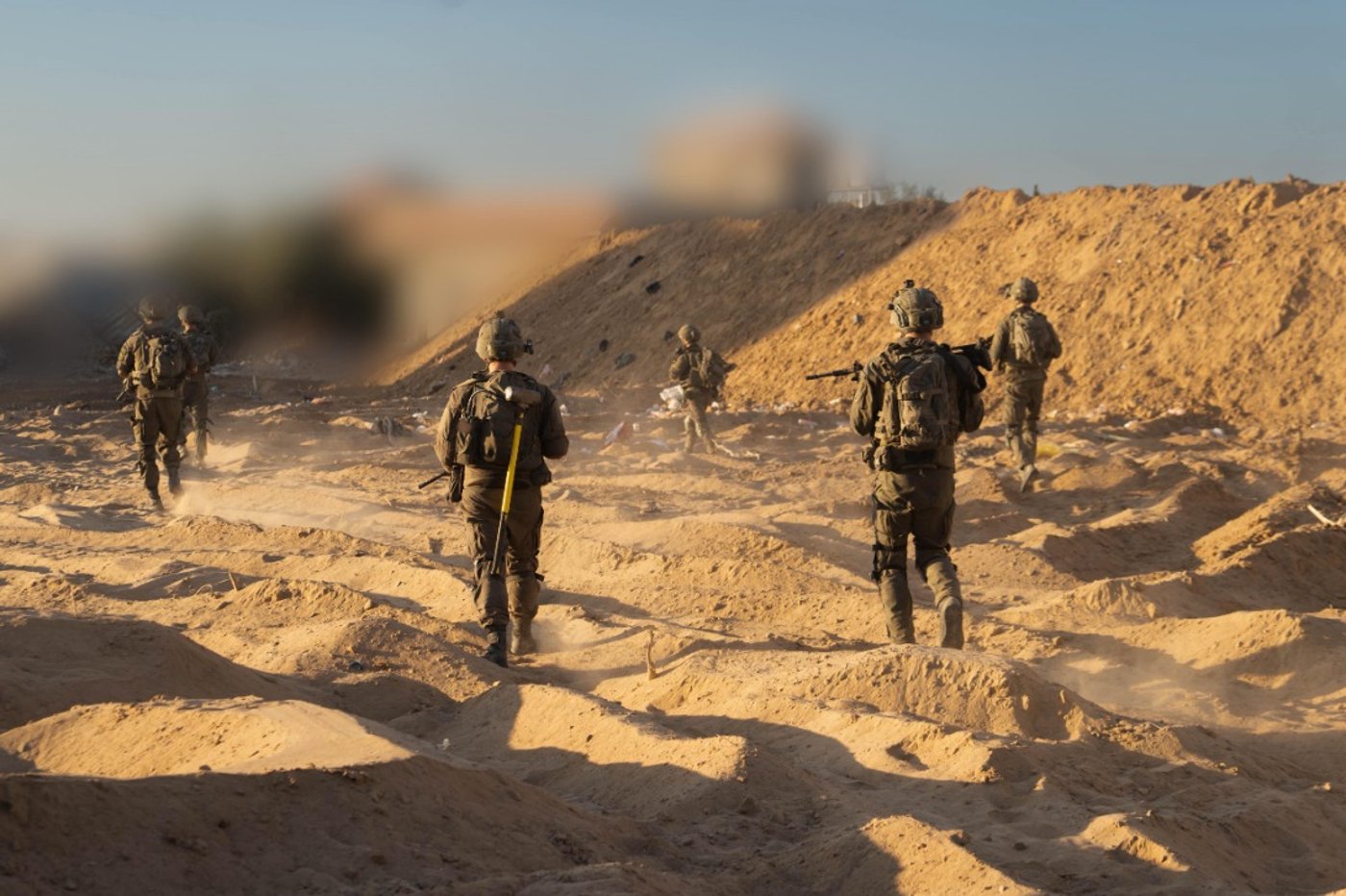 פעילות כוחות צוות הקרב של חטיבה 7 בצפון רצועת עזה