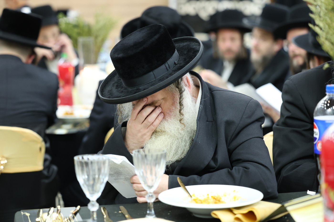סיום הש"ס בקהילת סאטמר בירושלים