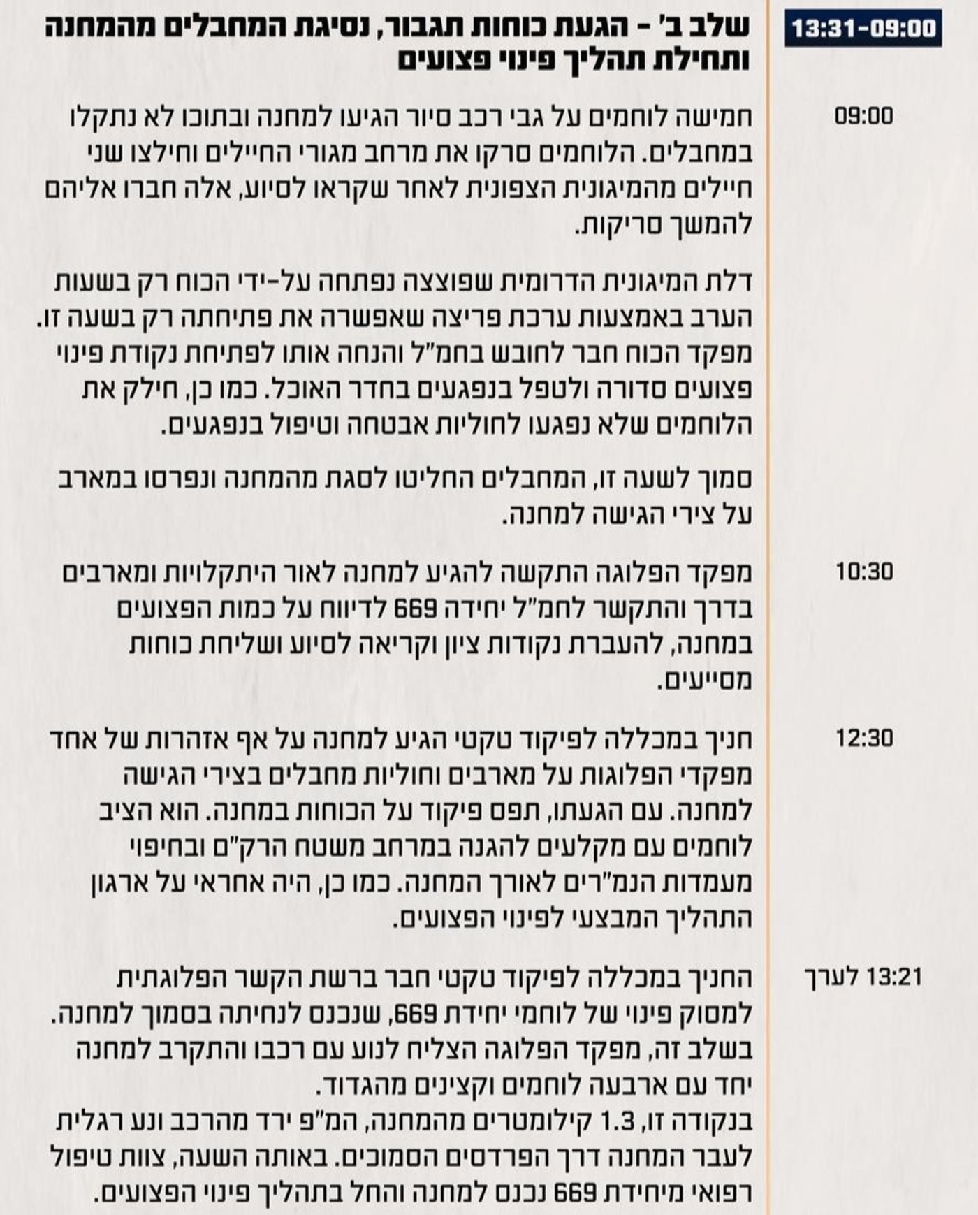 35 מחבלים השתלטו על המחנה, הלוחמים מנעו מסע הרג בתוך חדר האוכל | תחקיר הקרב במחנה מו"פ