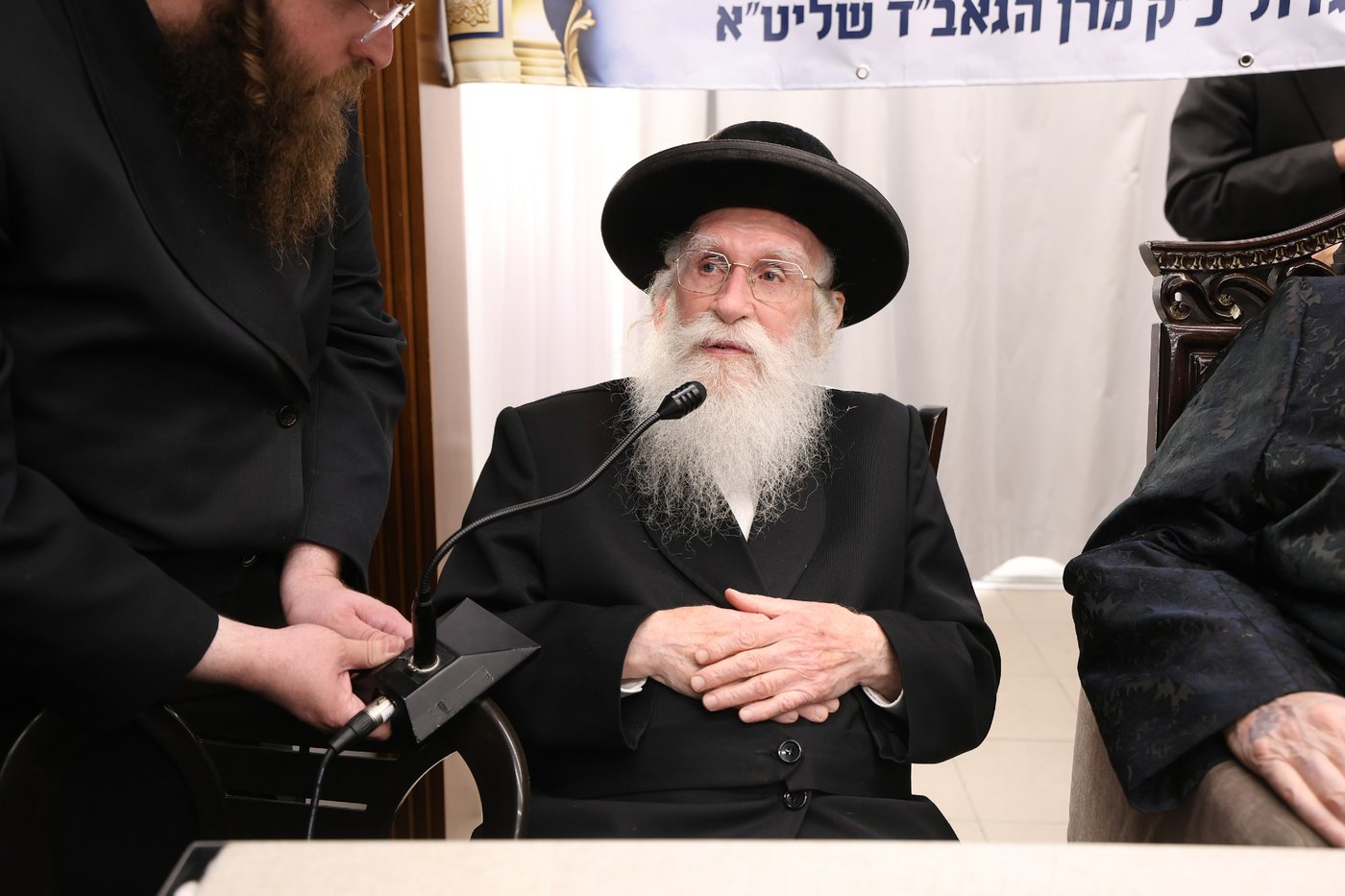 הגר"מ שטרנבוך בפתיחת סניף חדש לרשת כוללי תשובות