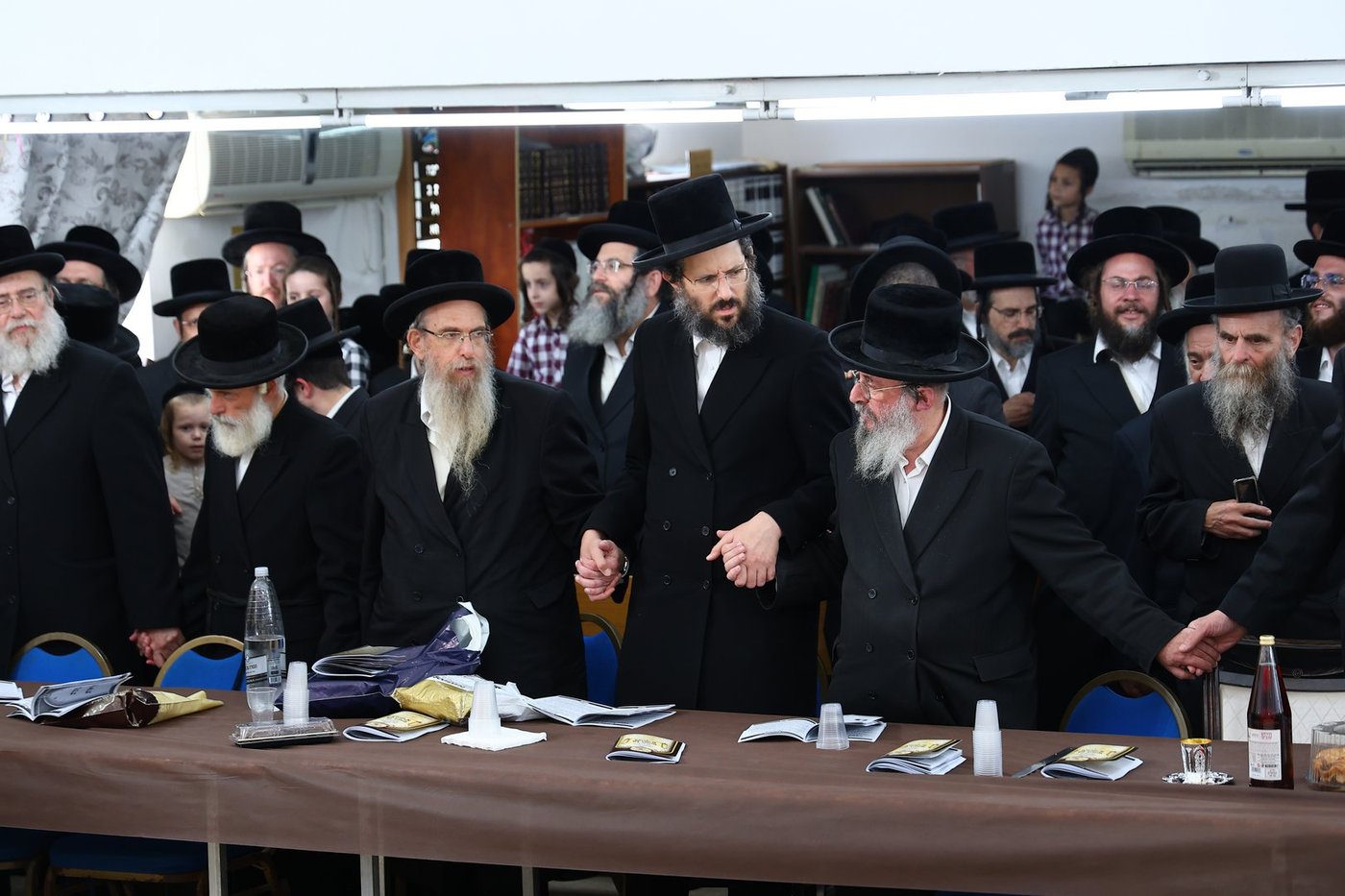 חומש סעודה בת"ת 'דרכי אבות' צאנז בחיפה