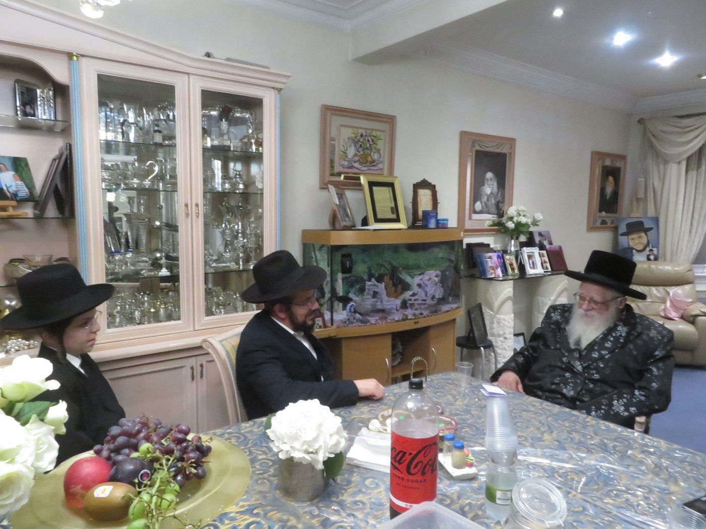 האדמו"ר משאץ ויז'ניץ בביקור בלונדון