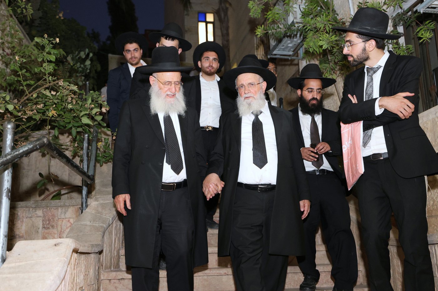 תלמידי 'לבב חכמה' במבחן סיכה אצל הגר"ר אלבז