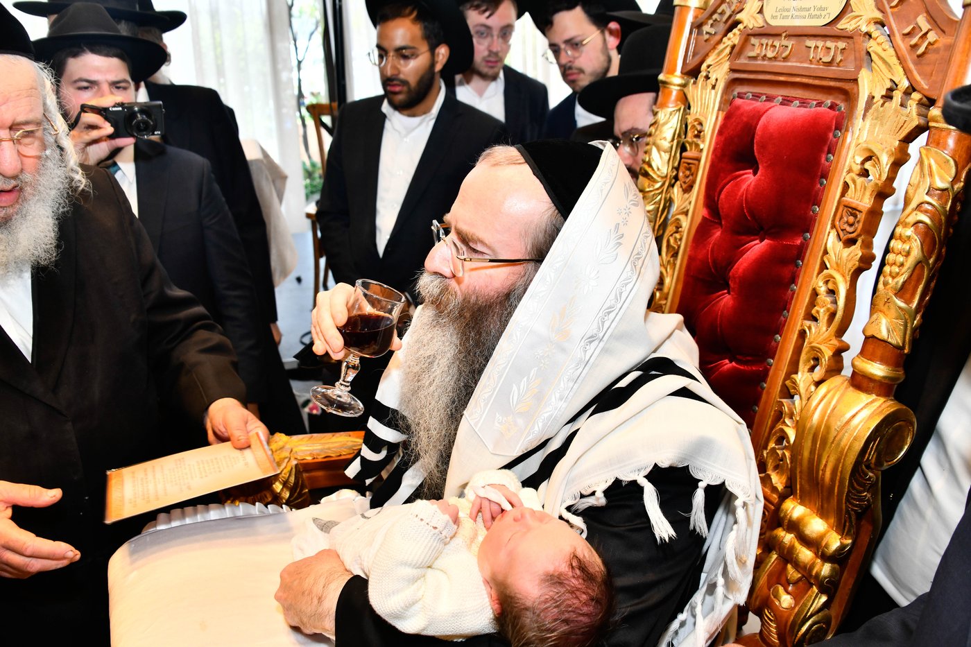שמחת הברית לנכד הגרי"מ דרוק