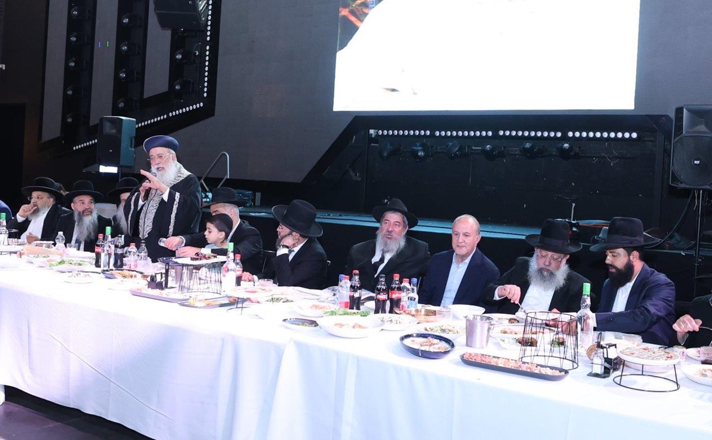 עצרת מספד במלאת י"א חודש לאדמו"ר הגה"צ רבי אליהו אבוחצירא זצ"ל 