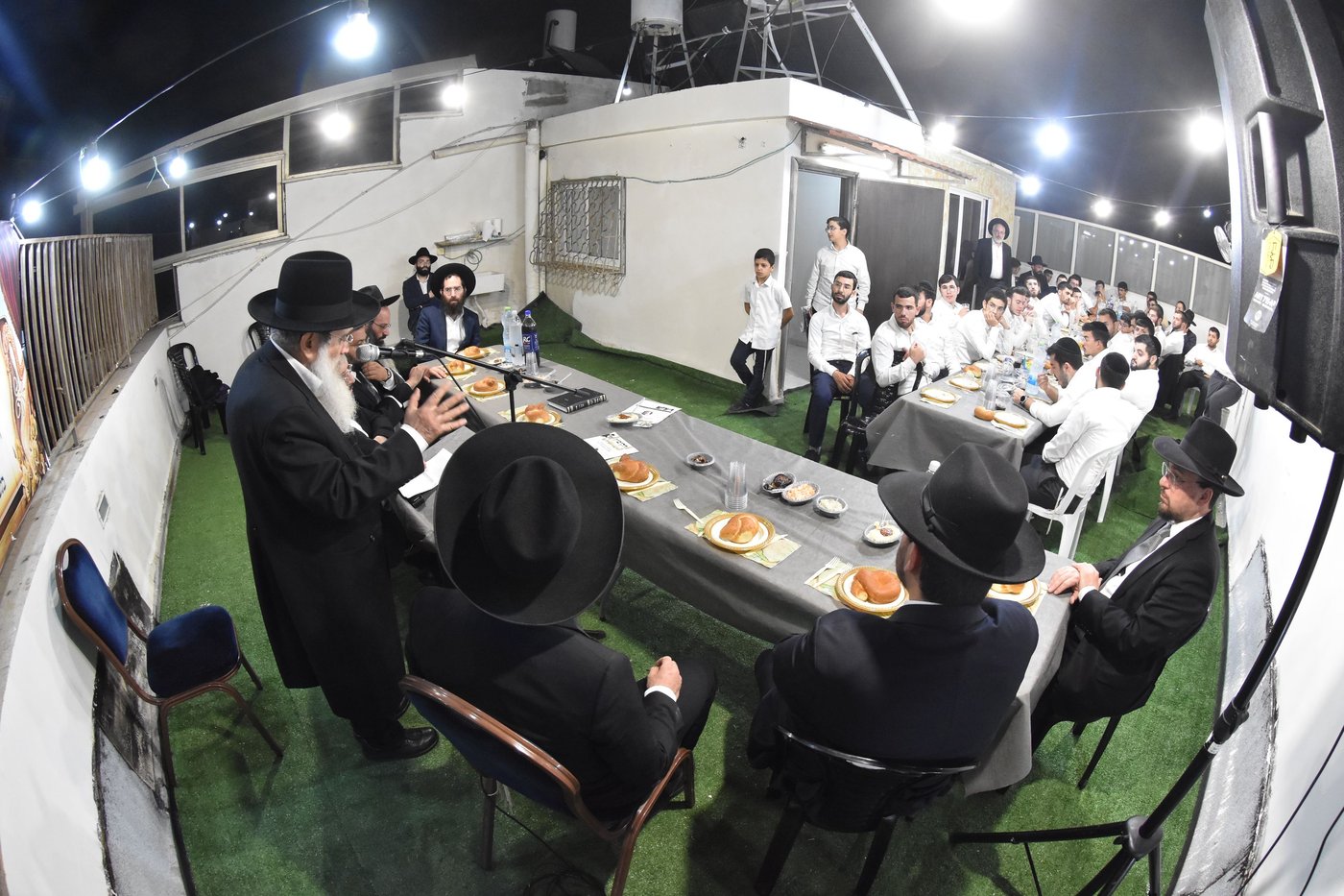 חנוכת הבית לישיבת ''הקיבוץ''