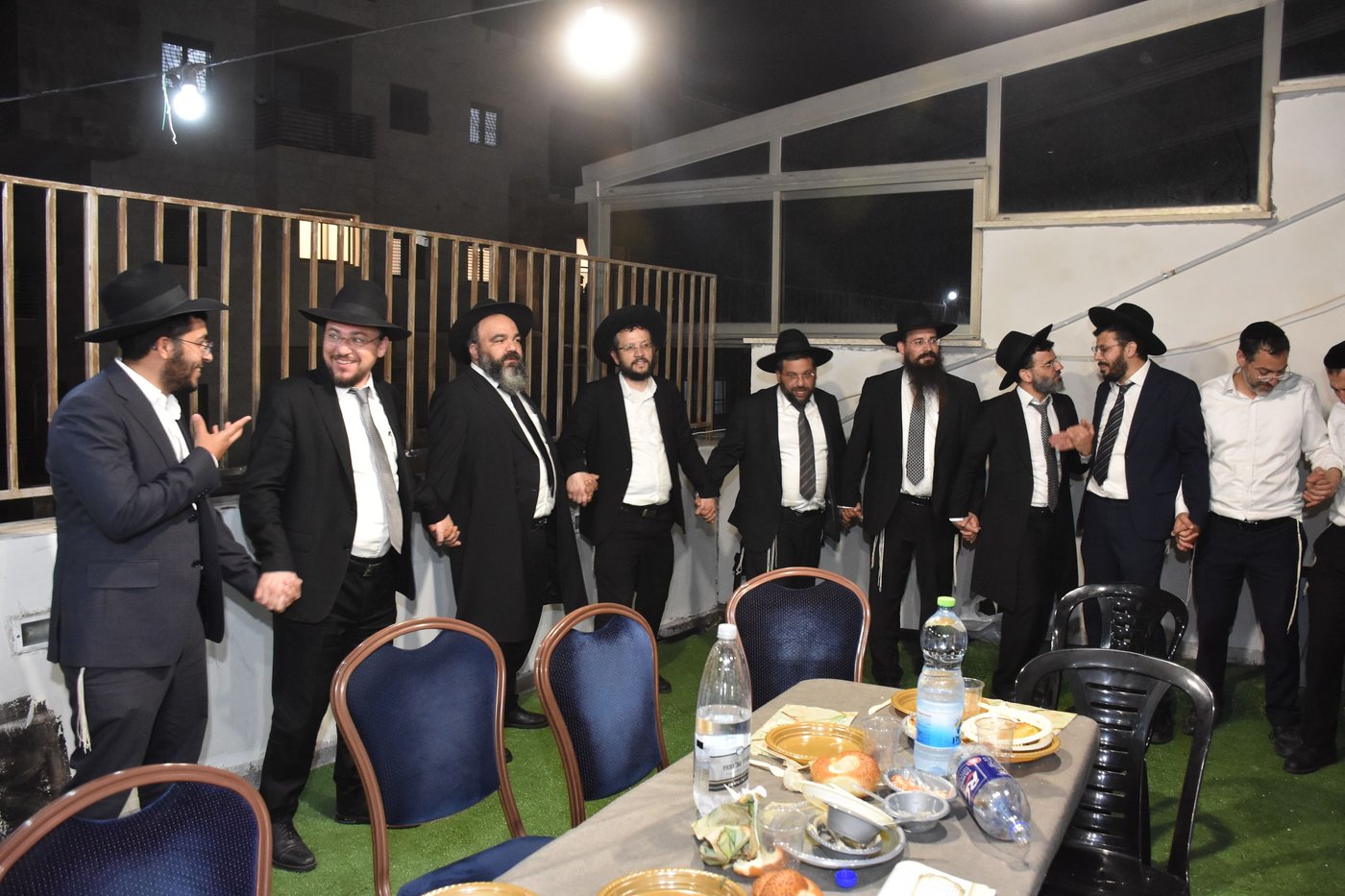 חנוכת הבית לישיבת ''הקיבוץ''