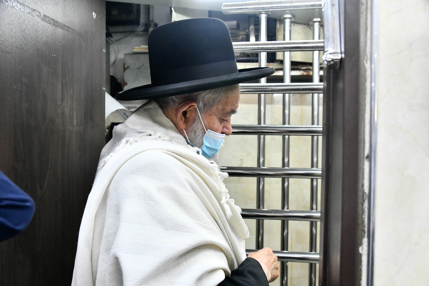 ברכת כהנים עם מאות כהנים בשטיבלך המרכזי בשכונת הר נוף