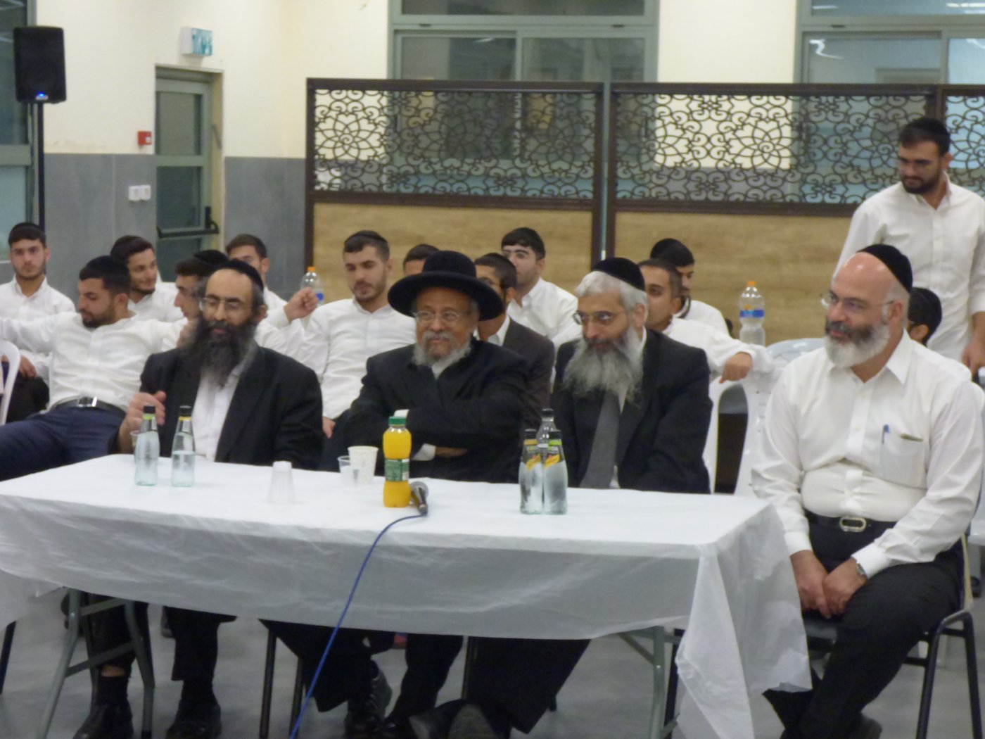 הקעמפ של ישיבת 'בית הלוי' בישוב כרמי קטיף