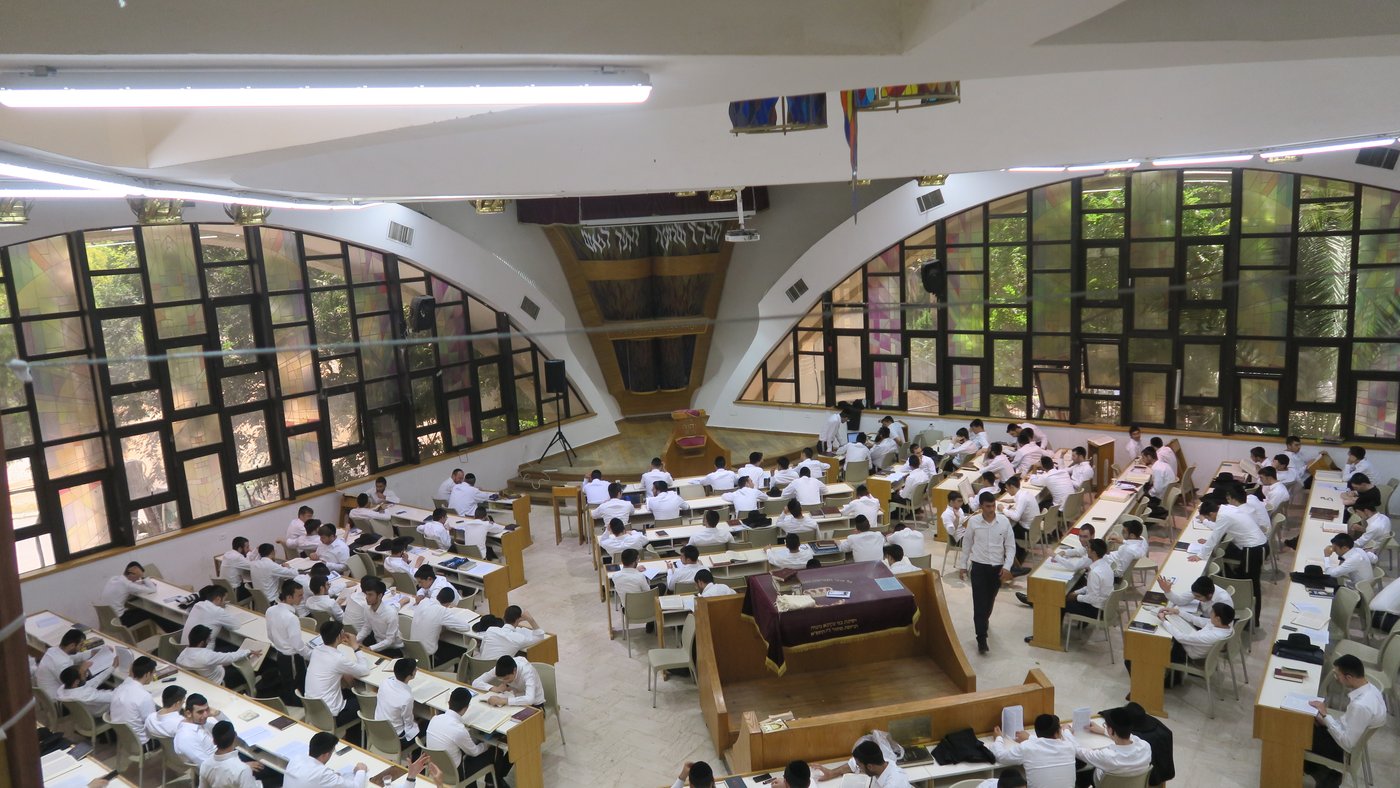 הקמעפ של ישיבת 'יסודות' בקמפוס 'בני עקיבא' בעיר נתניה