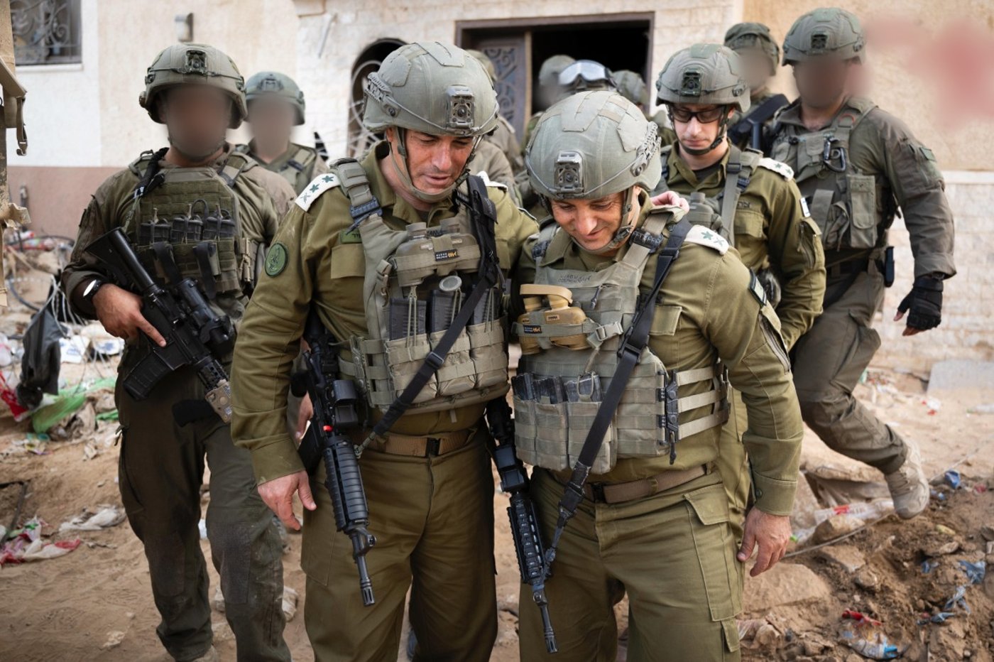 הרמטכ"ל זמיר בעזה 