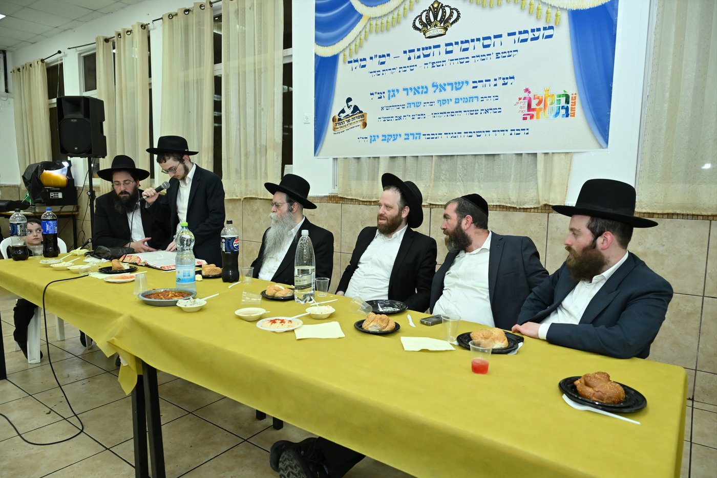 מעמד הסיומים השנתי בקעמפ ישיבת 'קרית מלך'