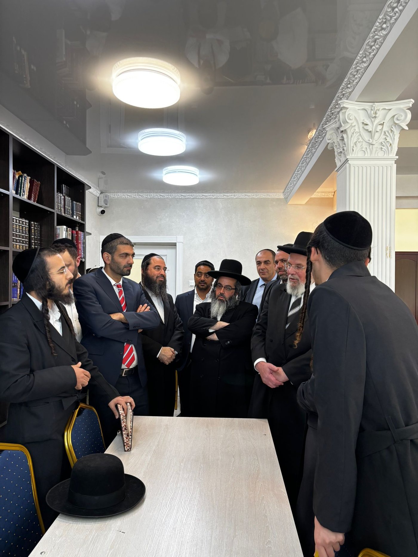 הגר"ק בר וח"כ מלכיאלי בביקור באומן