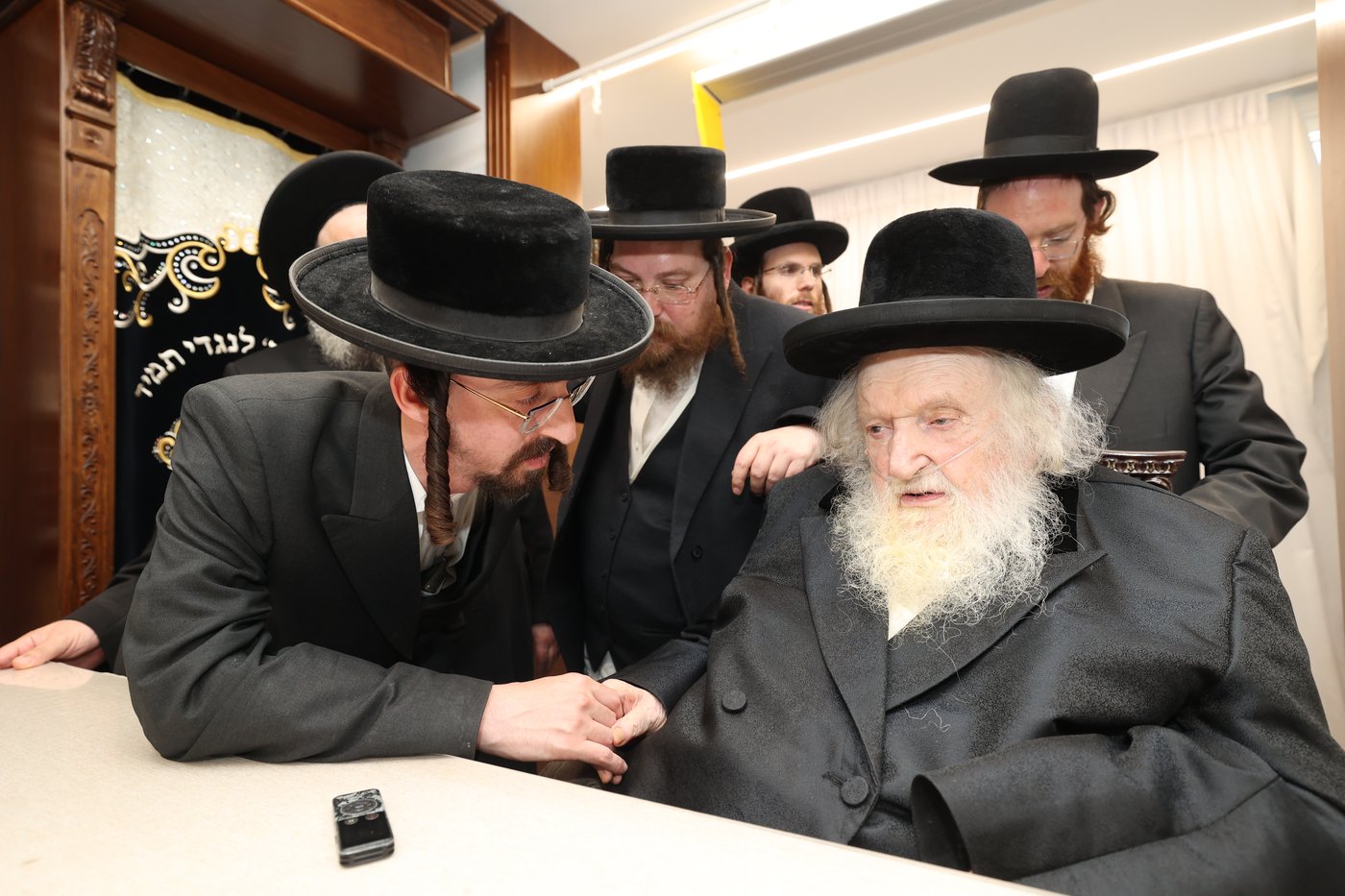 הנחת אבן הפינה בסאטמר ירושלים