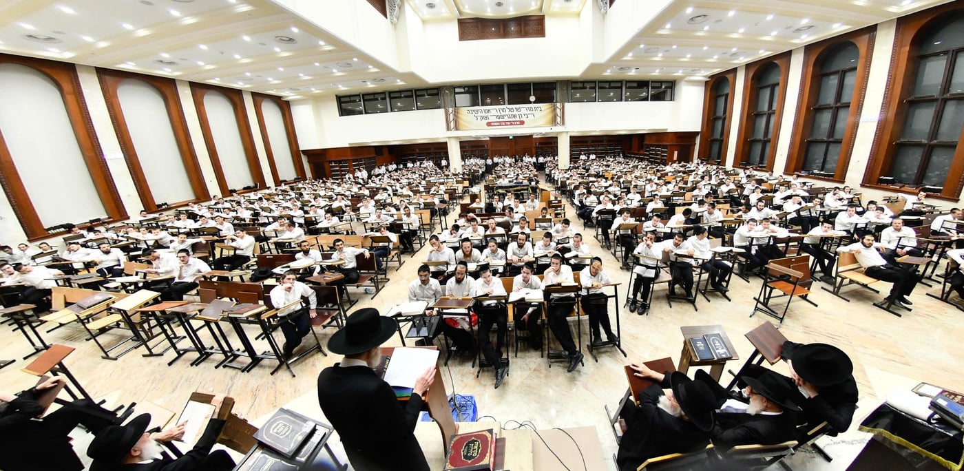 פתיחת הזמן בישיבת בית מדרש עליון