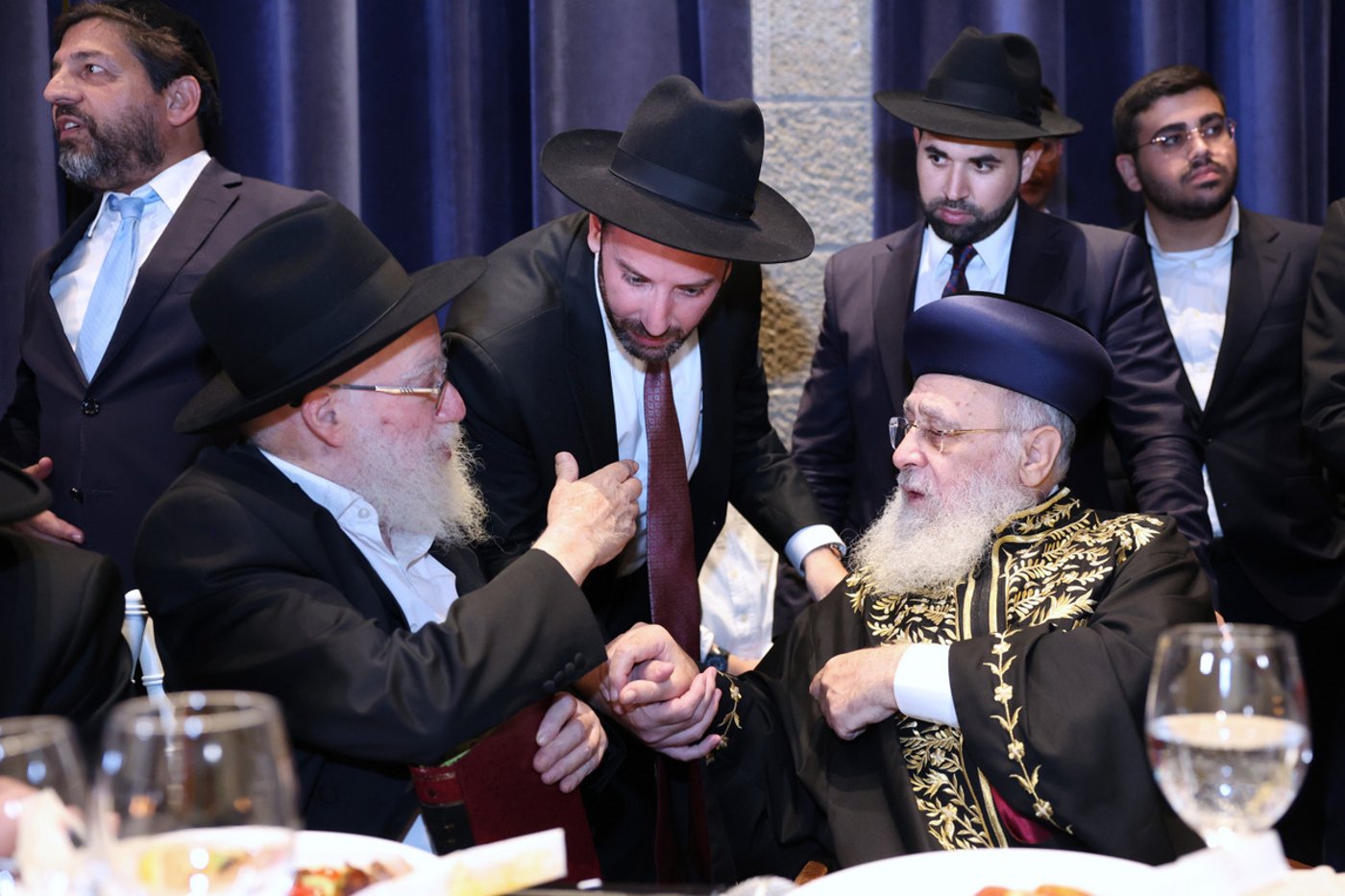 שמחת בר המצווה לנכד הראשל"צ הגר"י יוסף