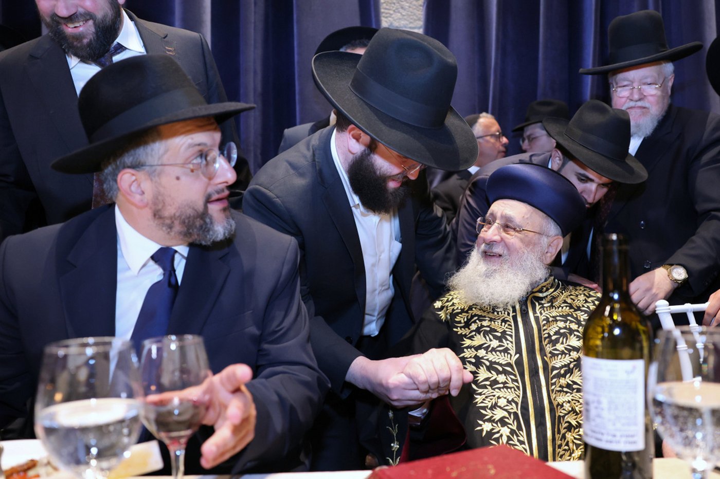שמחת בר המצווה לנכד הראשל"צ הגר"י יוסף