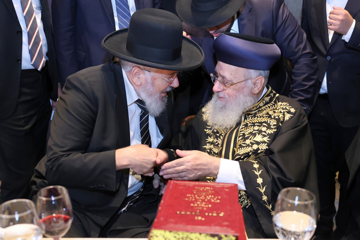 שמחת בר המצווה לנכד הראשל"צ הגר"י יוסף