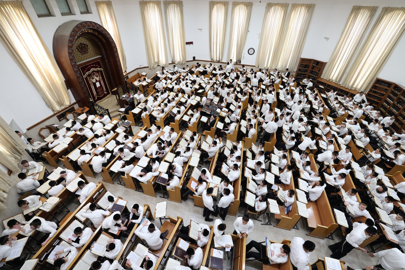 פתיחת הזמן בישיבת סלבודקה בבני ברק