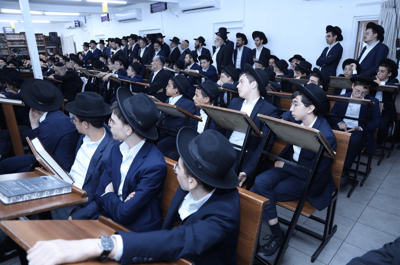 ראש הישיבה הגר"ד בפתיחת 'זמן אלול' בישיבת 'כהנא' בפתח תקווה