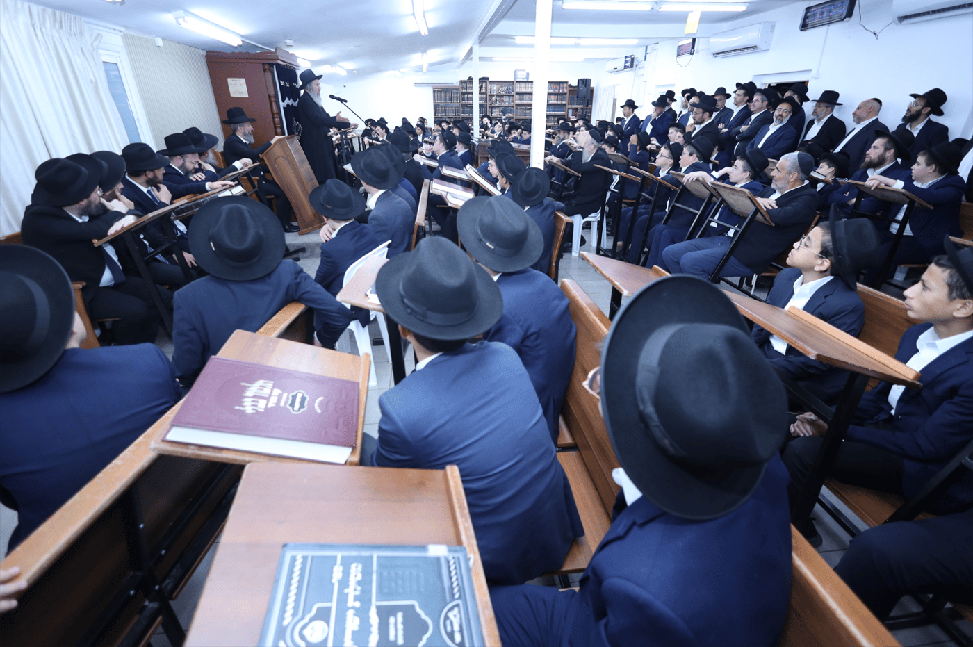 ראש הישיבה הגר"ד בפתיחת 'זמן אלול' בישיבת 'כהנא' בפתח תקווה