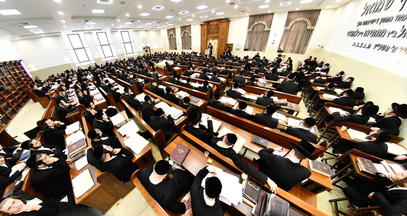 הגאון רבי דוד כהן בשיחת חיזוק בישיבת באבוב