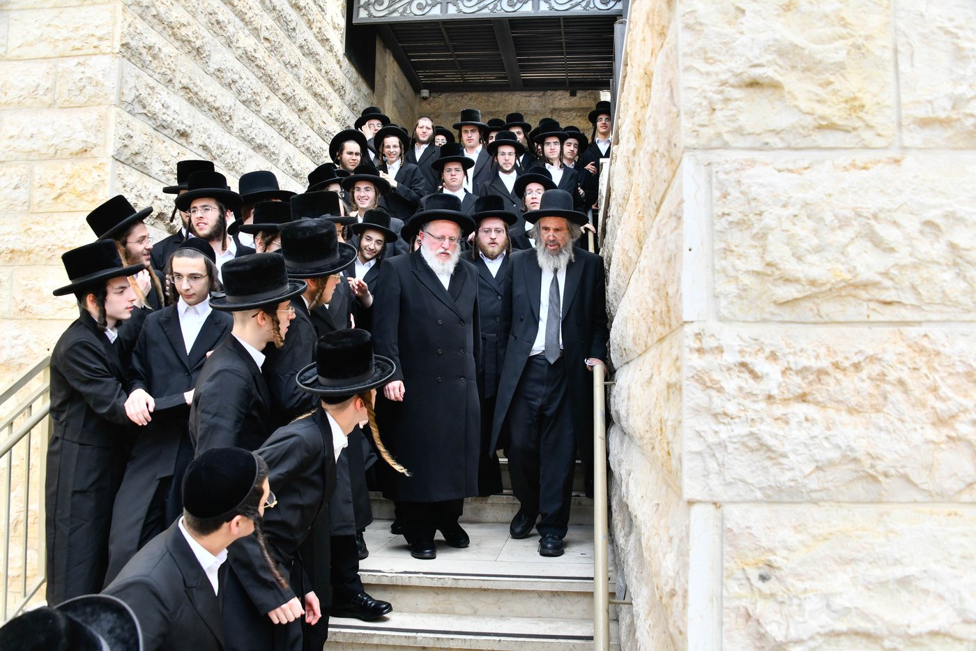 הגאון רבי דוד כהן בשיחת חיזוק בישיבת באבוב