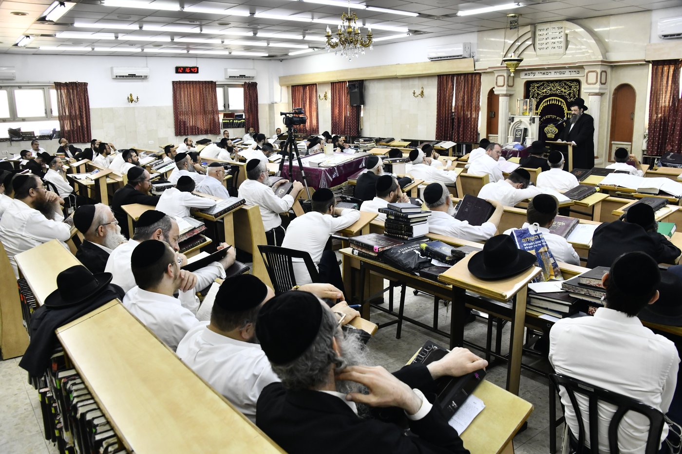 עצרת הספד על הגאון רבי אלטר דוד חיים שטרן זצ"ל