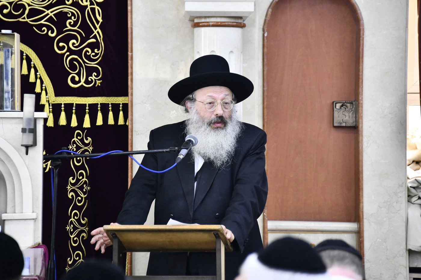 עצרת הספד על הגאון רבי אלטר דוד חיים שטרן זצ"ל
