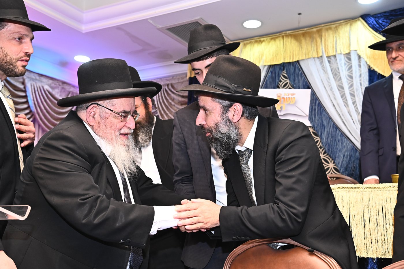 סיום מסכת גיטין בישיבת עטרת ראובן