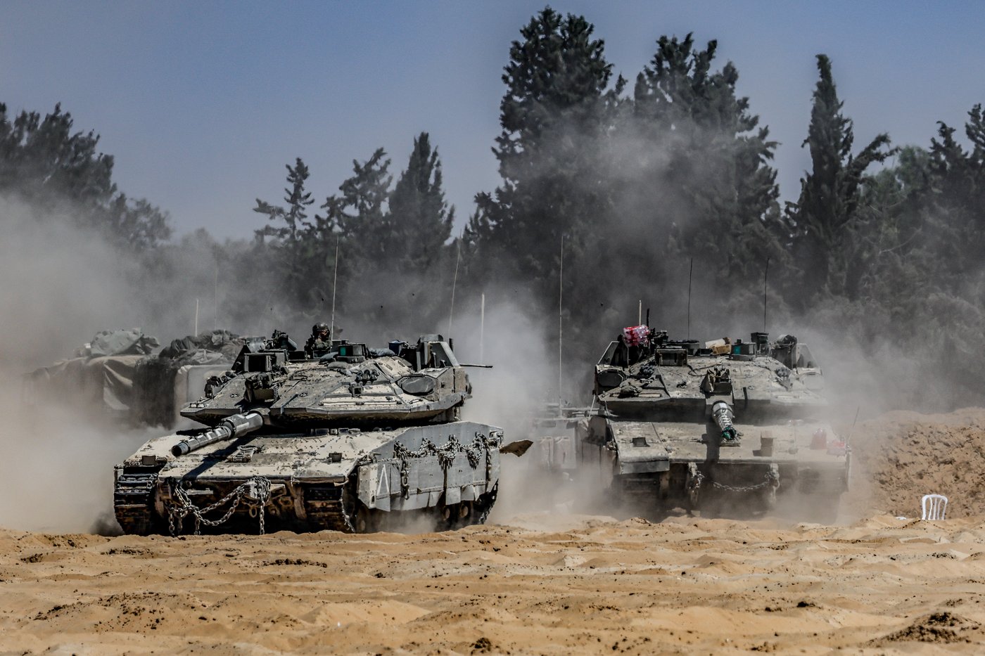 היערכות כוחות צה"ל בגבול עם עזה