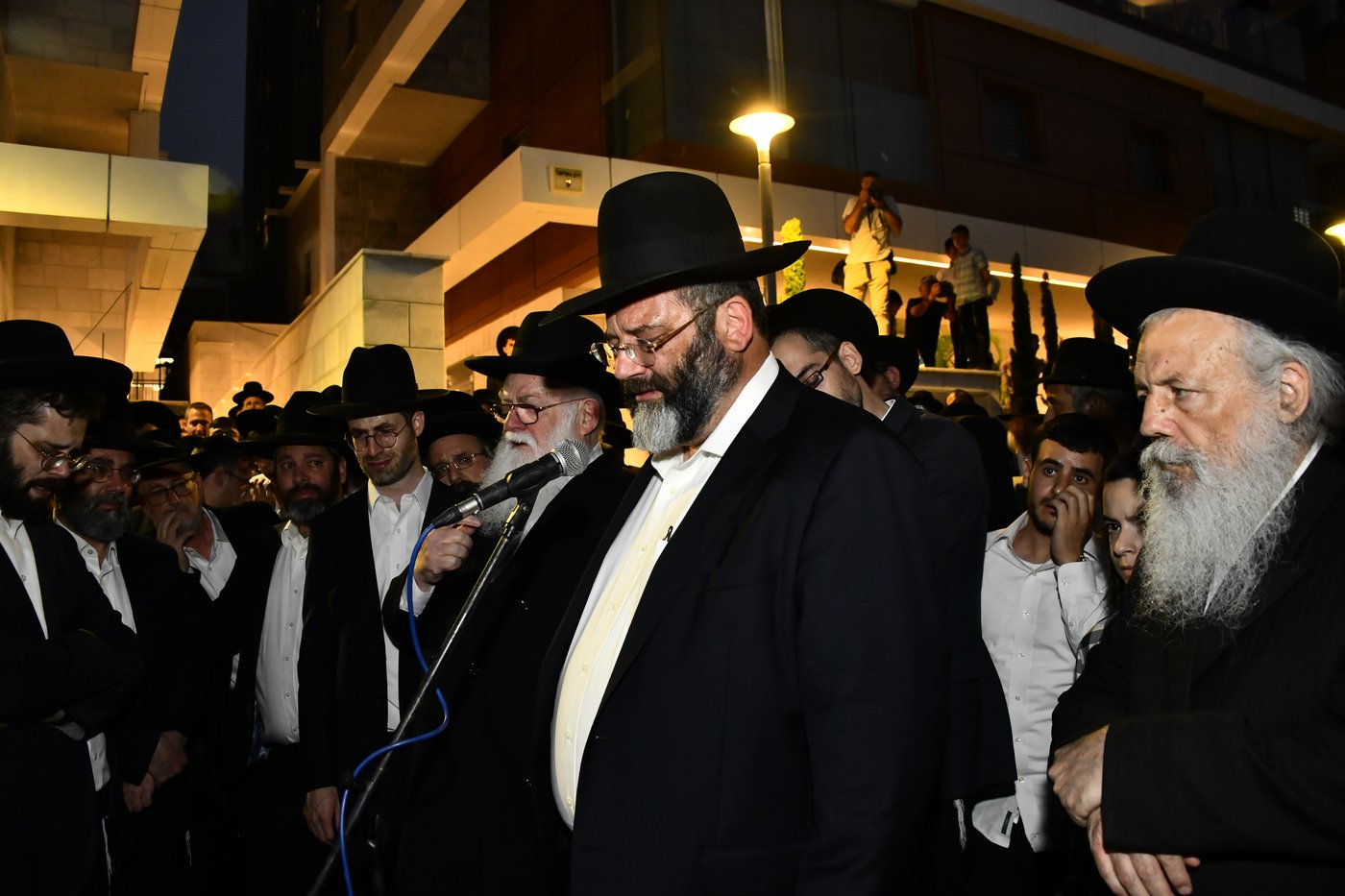 הלווית הקדוש הרב אלטר ישראל הכהן מצנר הי"ד