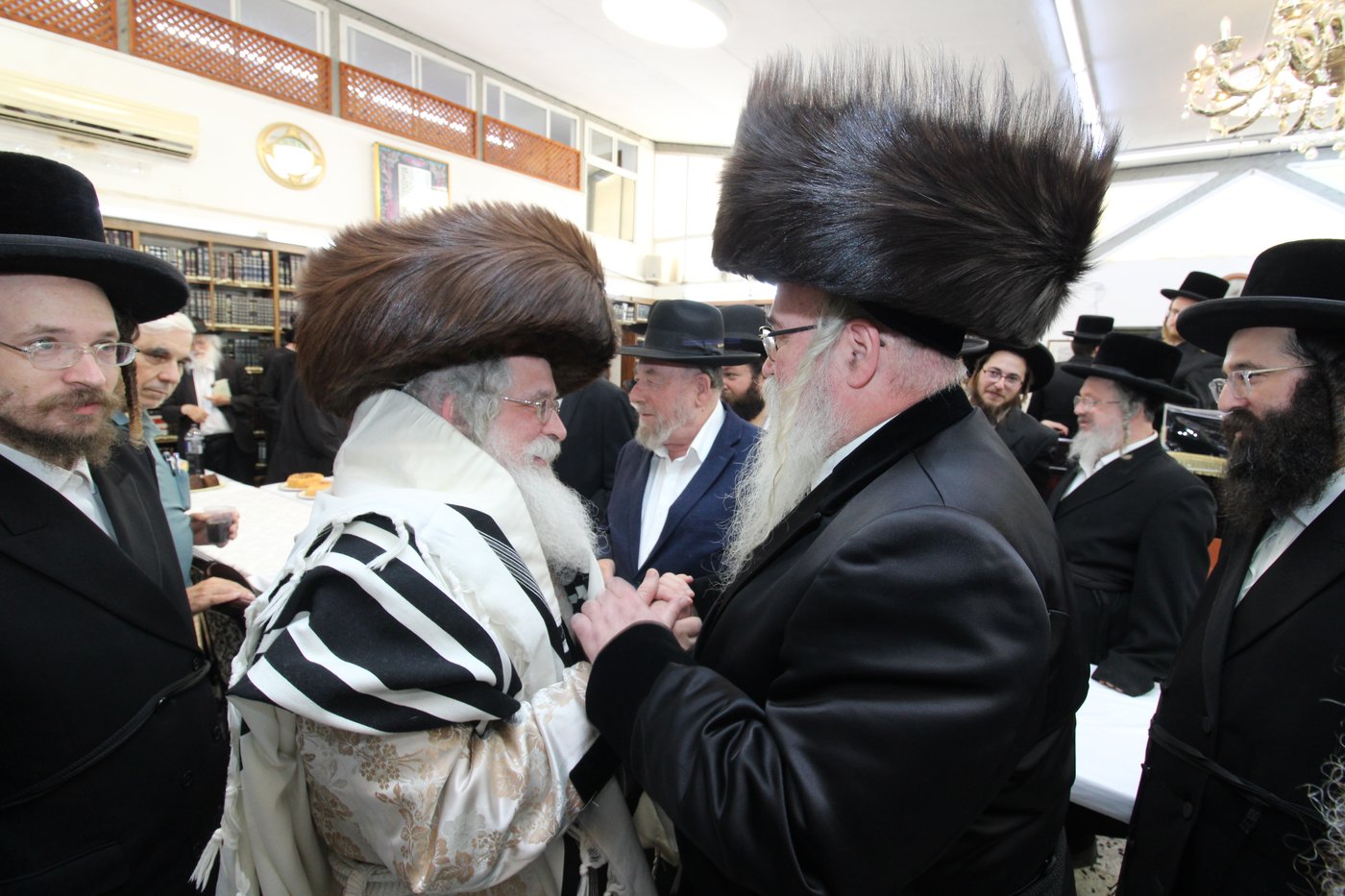 שמחת הברית בחצה"ק נדבורנה י-ם, ביאלה רמת אהרן